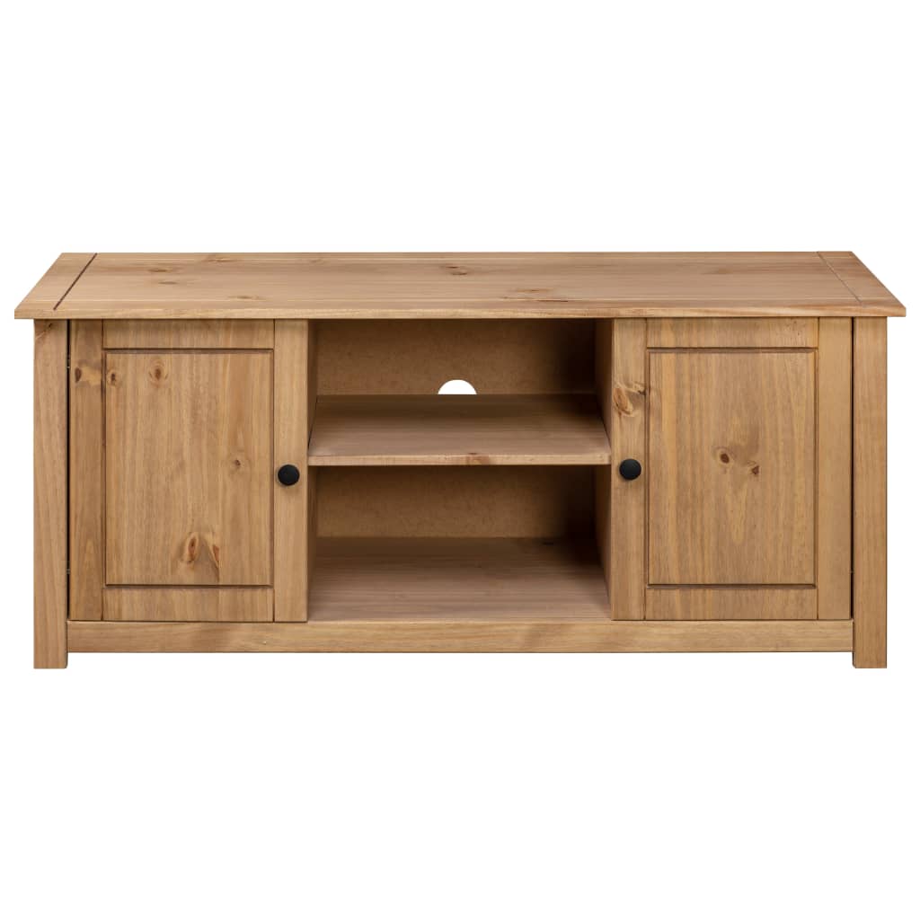 Moble TV 120x40x50 cm in Solid Panama Range Pine Wood