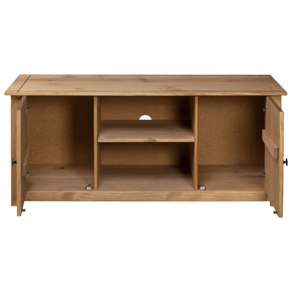 Moble TV 120x40x50 cm in Solid Panama Range Pine Wood
