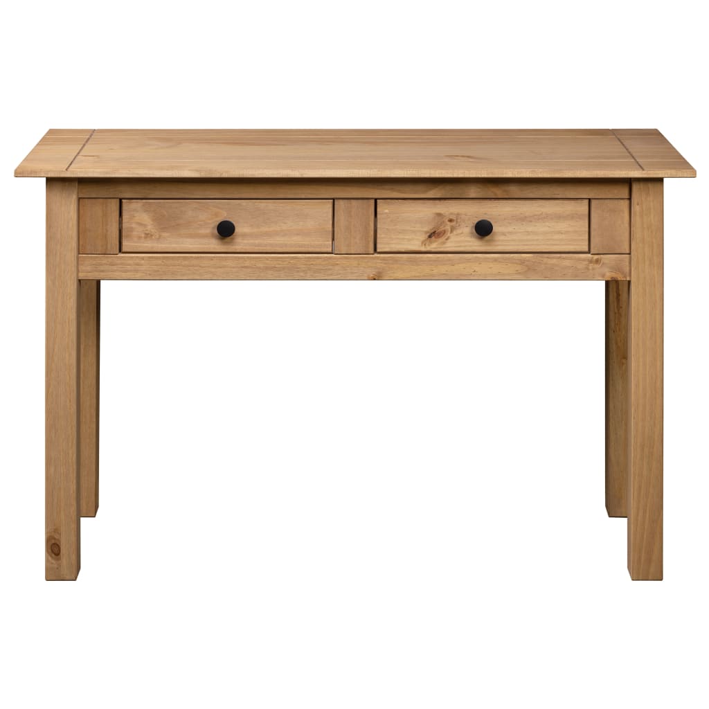 Tavolo Consolle 110x40x72 cm Legno Massello Pino Panama Range | homemem39