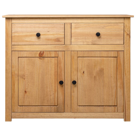 Credenza 93x40x80 cm in Legno Massello di Pino Panama Range