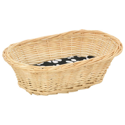 Set Ceste per Gatti con Cuscini 3 pz 47x34x60 cm Salice Naturale | homemem39