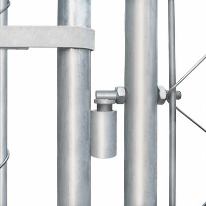 Canile da Esterno in Acciaio Zincato 4x4x1 m