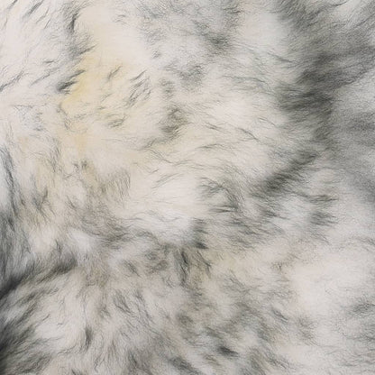 Cuscini Sedie 2pz Melange Grigio Scuro 40x40cm Pelle di Montone - homemem39