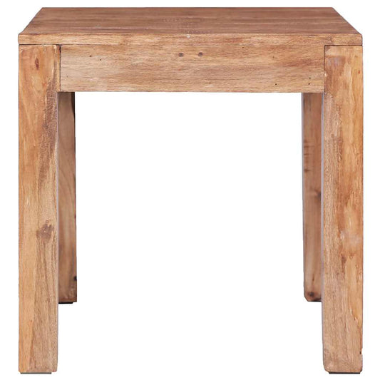 Tavolino da Salotto 53x50x50 cm in Legno Massello di Mogano | homemem39
