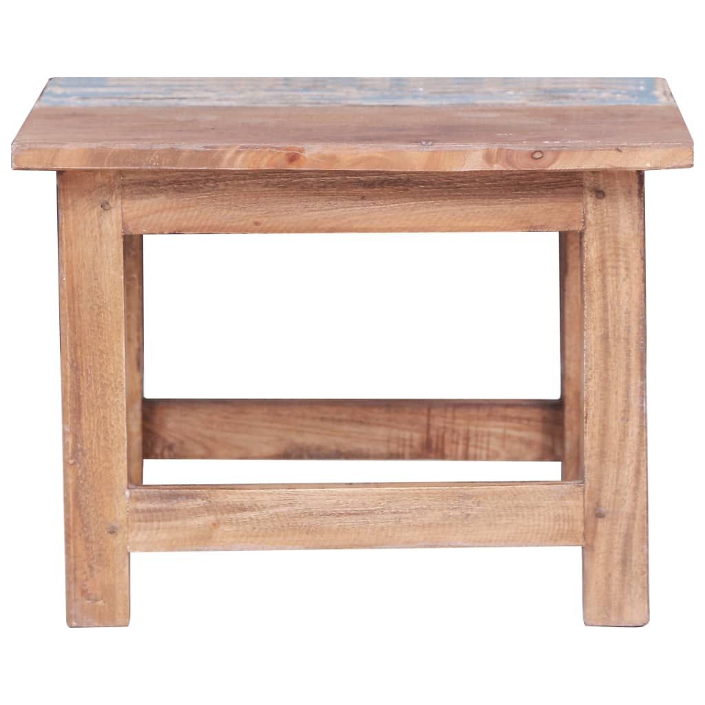 Tavolini Impilabili 2 pz in Legno Massello di Mogano - homemem39