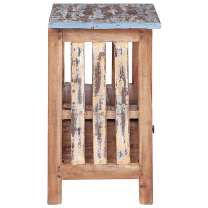 Comodino 41x30x50 cm in Legno Massello di Mogano | homemem39