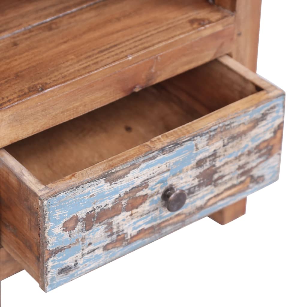 Comodino 41x30x50 cm in Legno Massello di Mogano | homemem39