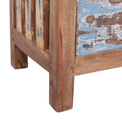 Comodino 41x30x50 cm in Legno Massello di Mogano | homemem39