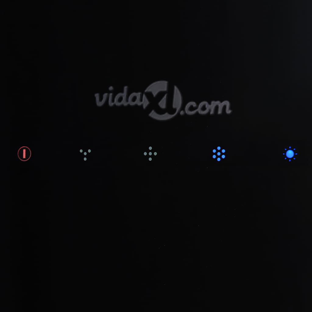 Cappa da Cucina ad Isola Sospesa LCD Sensore in Vetro Temperato