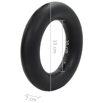 Camere d'Aria Carriola 2pz 3.50-8/16x4/4.00-8/400x100 Gomma - homemem39
