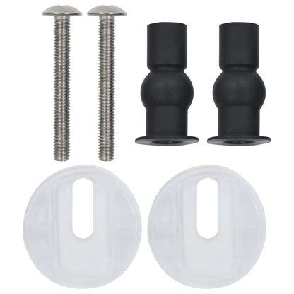 Copriwater 2 pz con Chiusura Ammortizzata in MDF Design Gocce