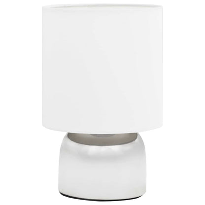 Lampade da Tavolo 2 pz Pulsanti Touch Bianche E14