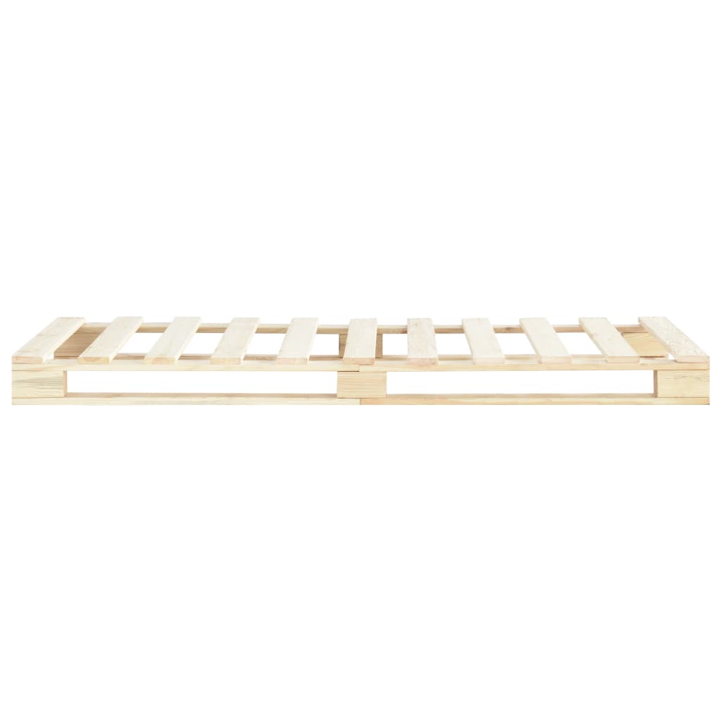 Giroletto in Pallet di Legno Massello di Pino 100x200 cm | homemem39