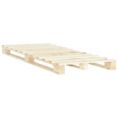 Giroletto in Pallet di Legno Massello di Pino 120x200 cm | homemem39