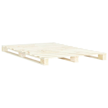 Giroletto in Pallet di Legno Massello di Pino 160x200 cm | homemem39