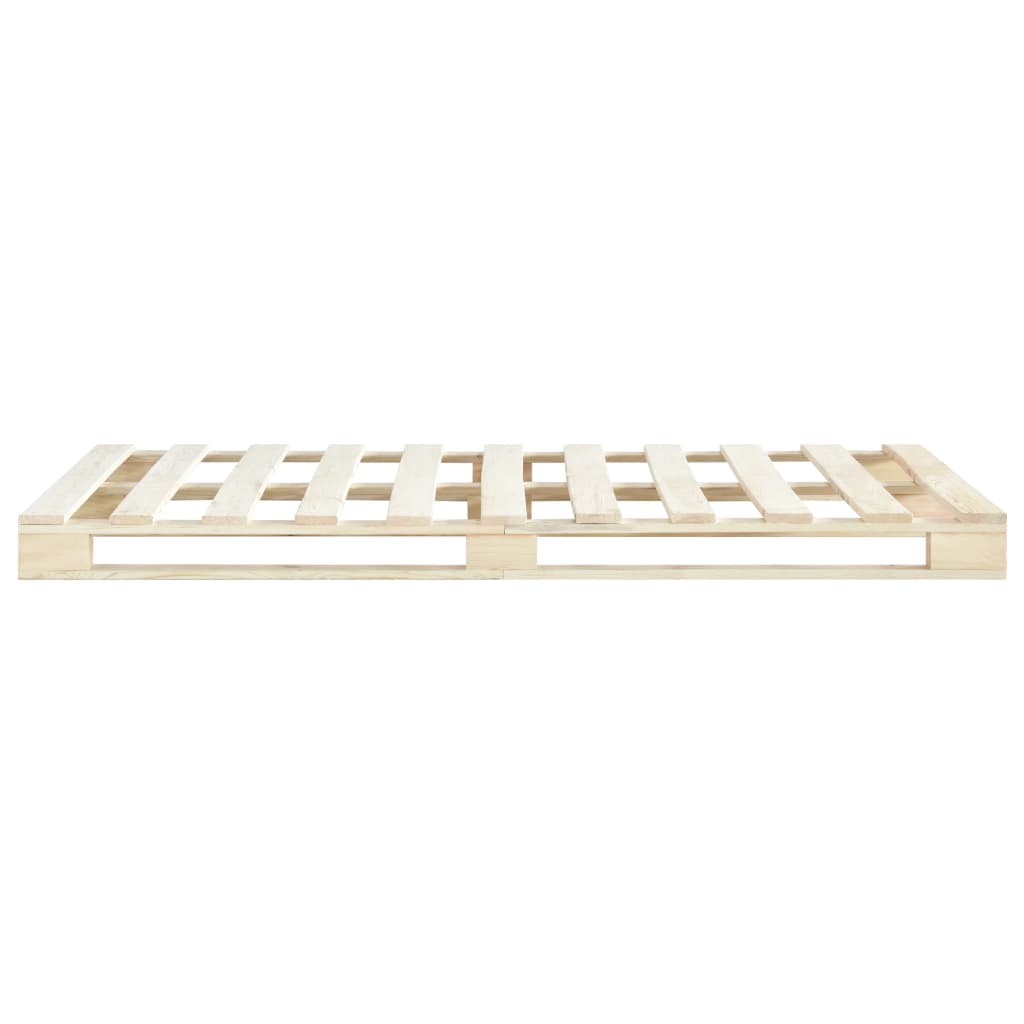 Giroletto in Pallet di Legno Massello di Pino 160x200 cm | homemem39