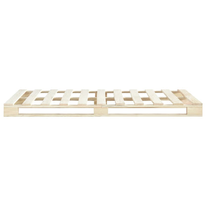 Giroletto in Pallet di Legno Massello di Pino 160x200 cm | homemem39