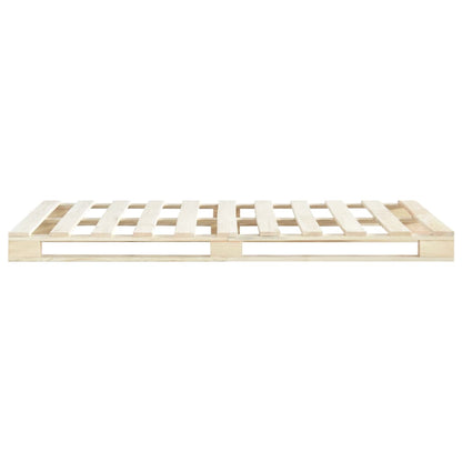 Giroletto in Pallet di Legno Massello di Pino 180x200 cm | homemem39