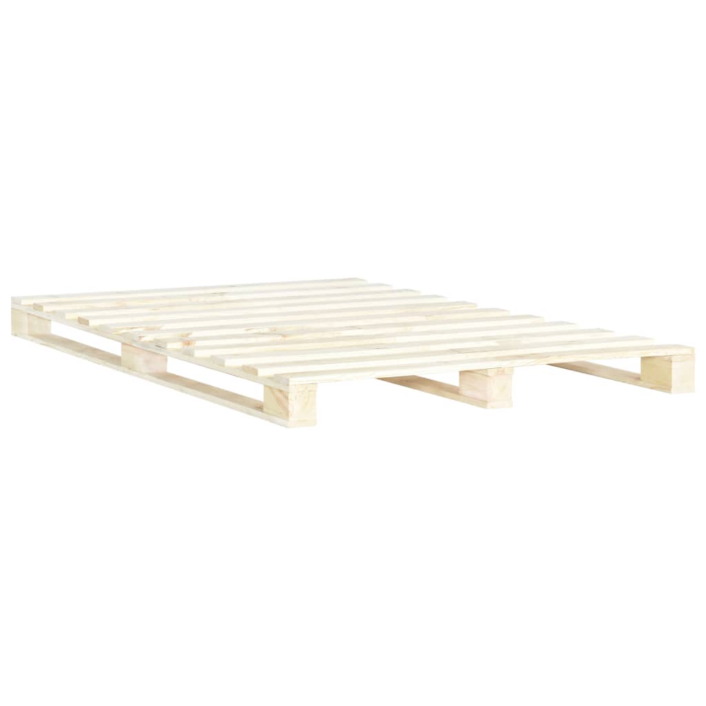 Giroletto in Pallet di Legno Massello di Pino 200x200 cm | homemem39