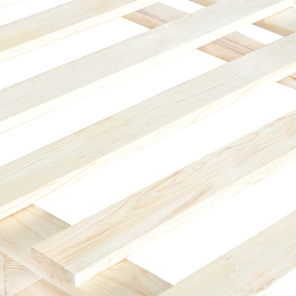 Giroletto in Pallet di Legno Massello di Pino 100x200 cm | homemem39
