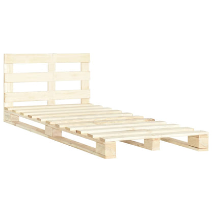 Giroletto in Pallet di Legno Massello di Pino 120x200 cm | homemem39