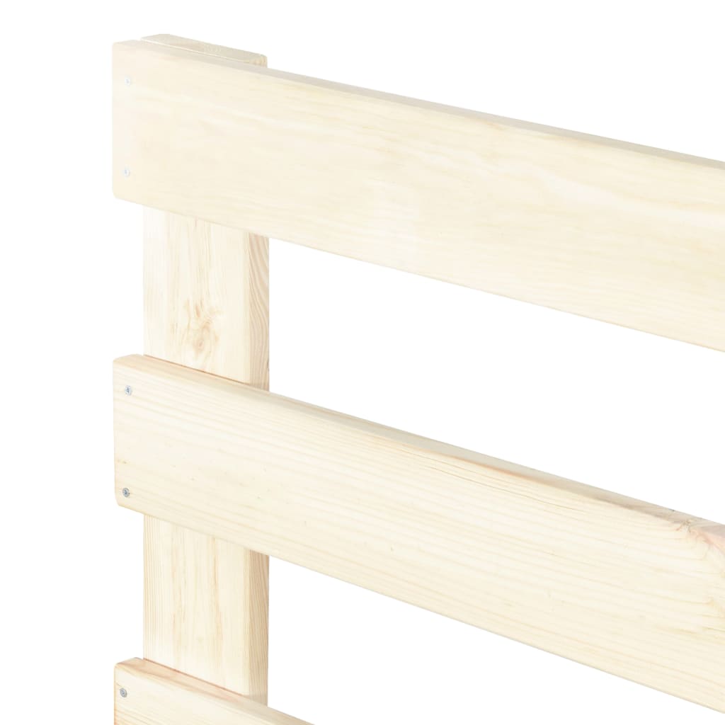 Giroletto in Pallet di Legno Massello di Pino 140x200 cm | homemem39