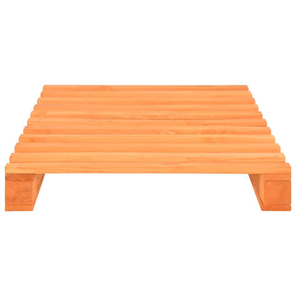 Giroletto in Pallet Marrone Legno Massello di Pino 100x200 cm | homemem39