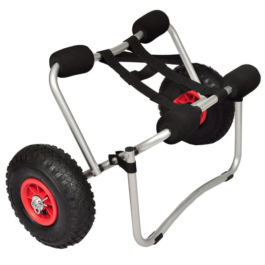 Carrello per Kayak 2 pz Alluminio - homemem39