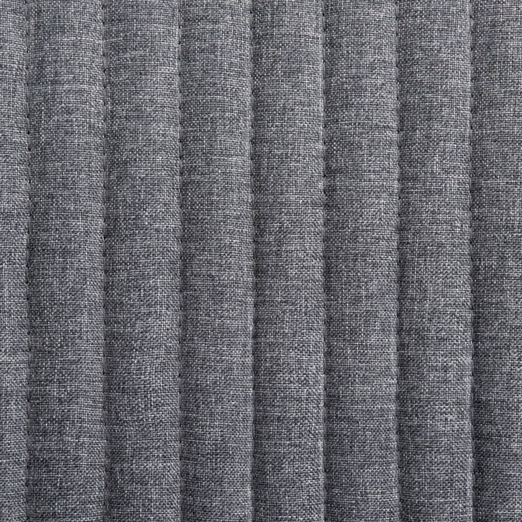 Sedie da Pranzo 6 pz Grigio Scuro in Tessuto - homemem39