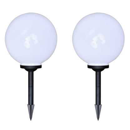 Lampade da Sentiero 4 pz LED 30 cm con Picchetto - homemem39