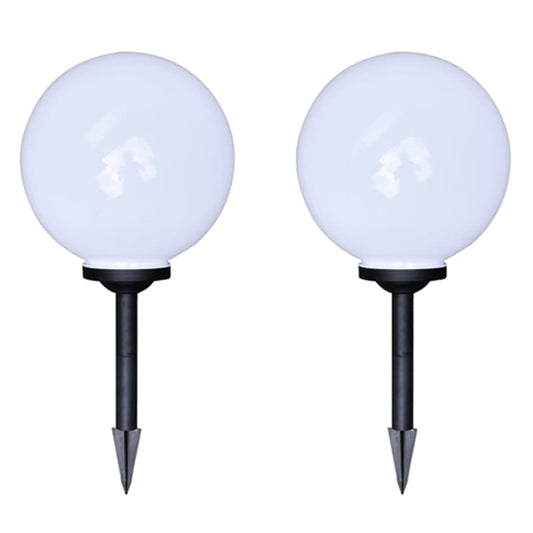 Lampade da Sentiero 4 pz LED 30 cm con Picchetto - homemem39