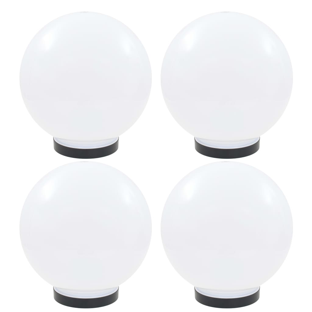 Set Lampade a LED Sferiche 4 pz 25 cm in PMMA - homemem39