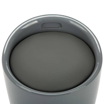 Sgabello con Contenitore Grigio in Similpelle | homemem39