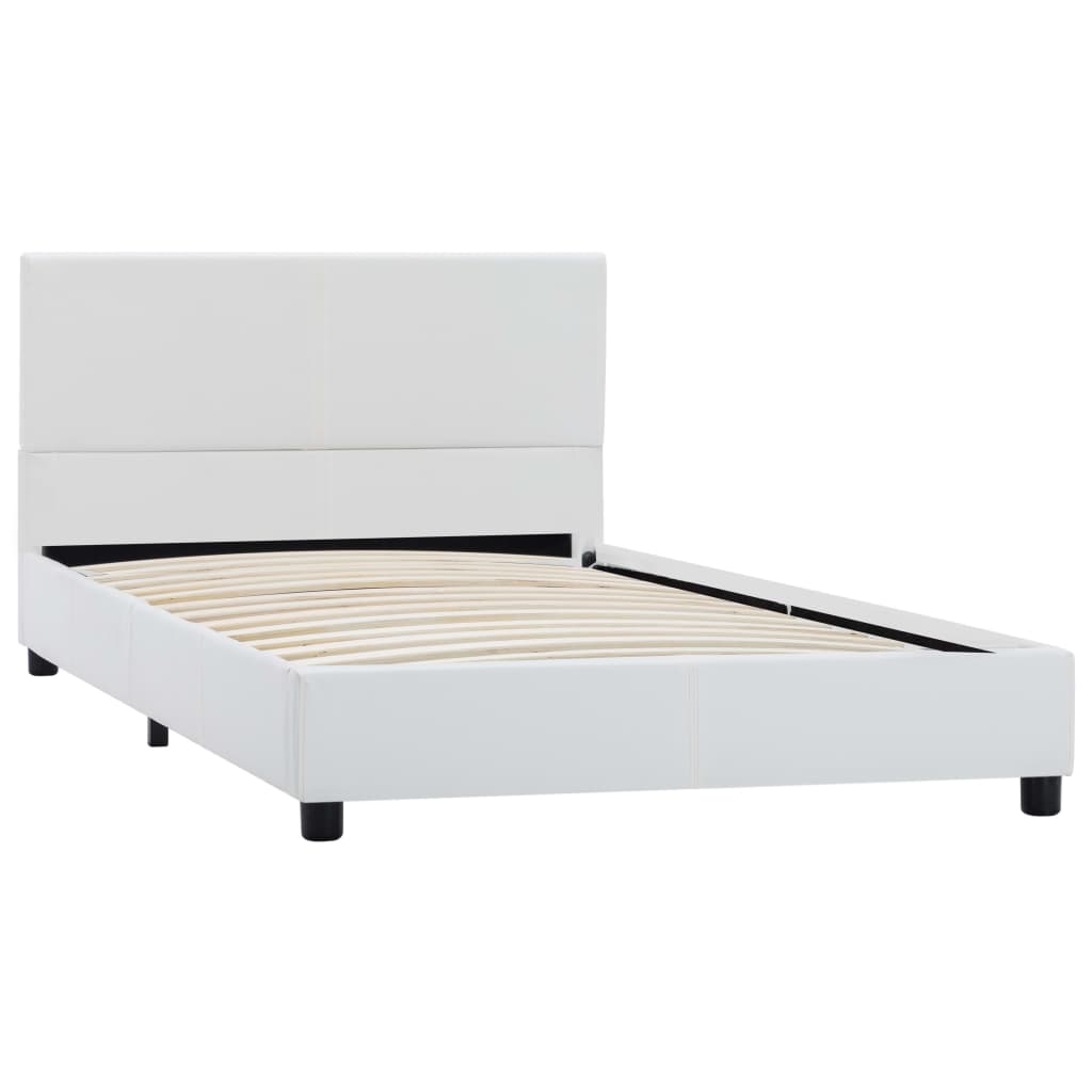 Giroletto Bianco in Similpelle 90x200 cm | homemem39