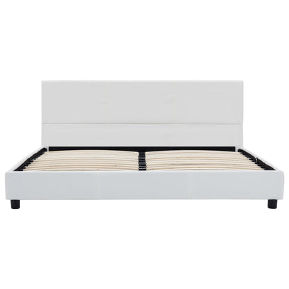 Giroletto Bianco in Similpelle 160x200 cm | homemem39