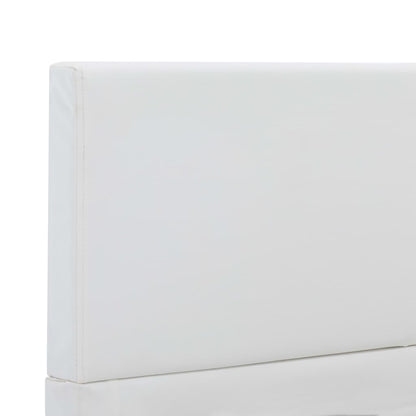 Giroletto Bianco in Similpelle 160x200 cm | homemem39