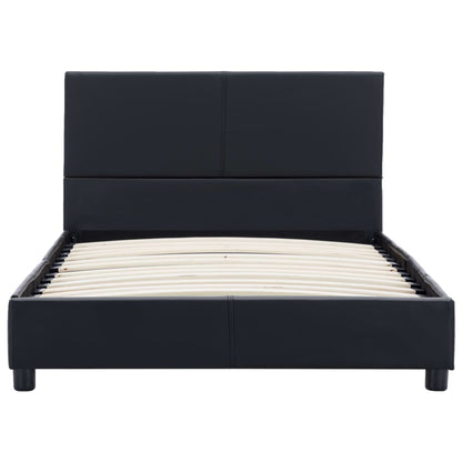 Giroletto Nero in Similpelle 90x200 cm | homemem39