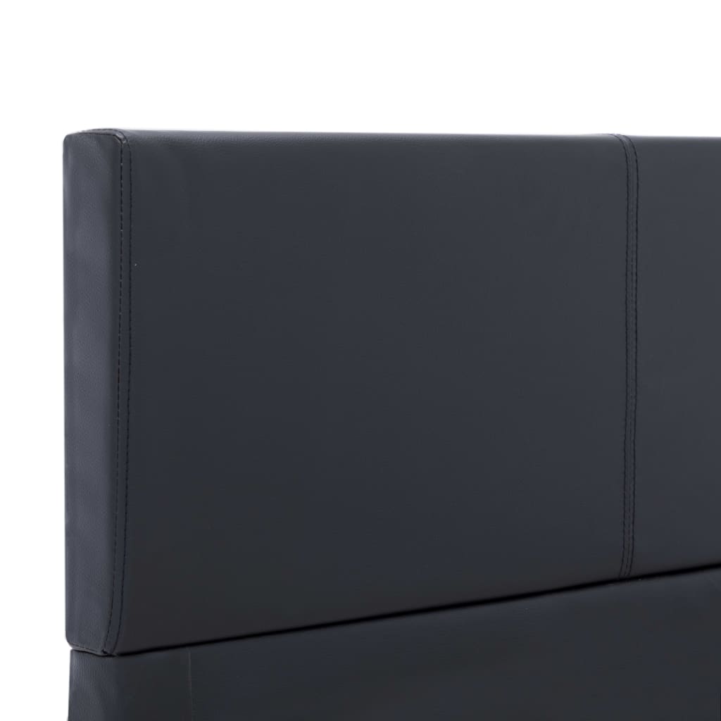 Giroletto Nero in Similpelle 100x200 cm | homemem39