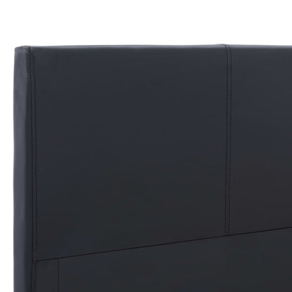 Giroletto Nero in Similpelle 180x200 cm | homemem39