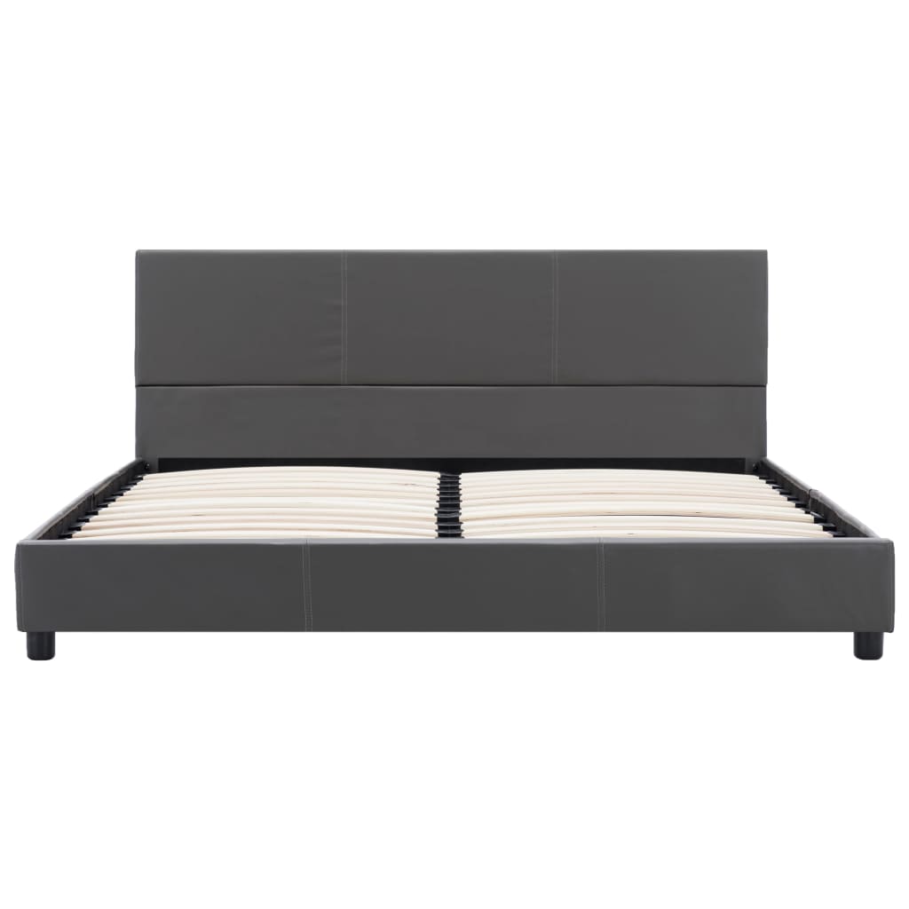 Giroletto Grigio in Similpelle 160x200 cm | homemem39