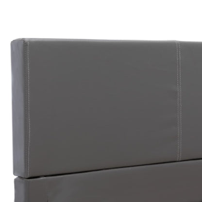 Giroletto Grigio in Similpelle 160x200 cm | homemem39