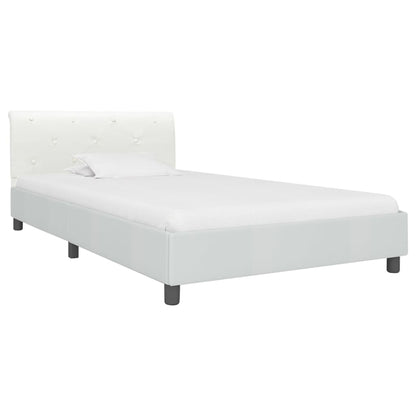 Giroletto Bianco in Similpelle 90x200 cm | homemem39