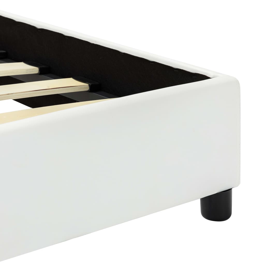 Giroletto Bianco in Similpelle 90x200 cm | homemem39