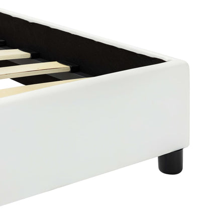 Giroletto Bianco in Similpelle 90x200 cm | homemem39