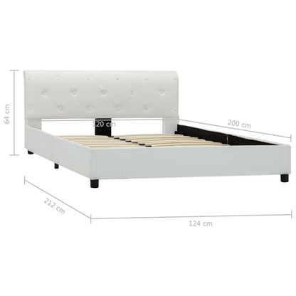 Giroletto Bianco in Similpelle 120x200 cm | homemem39