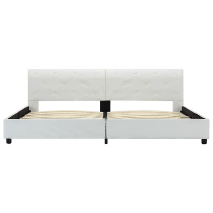 Giroletto Bianco in Similpelle 180x200 cm | homemem39