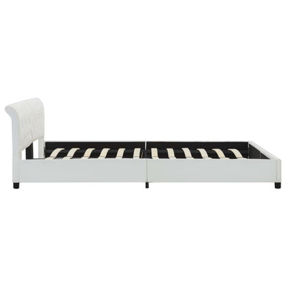 Giroletto Bianco in Similpelle 180x200 cm | homemem39