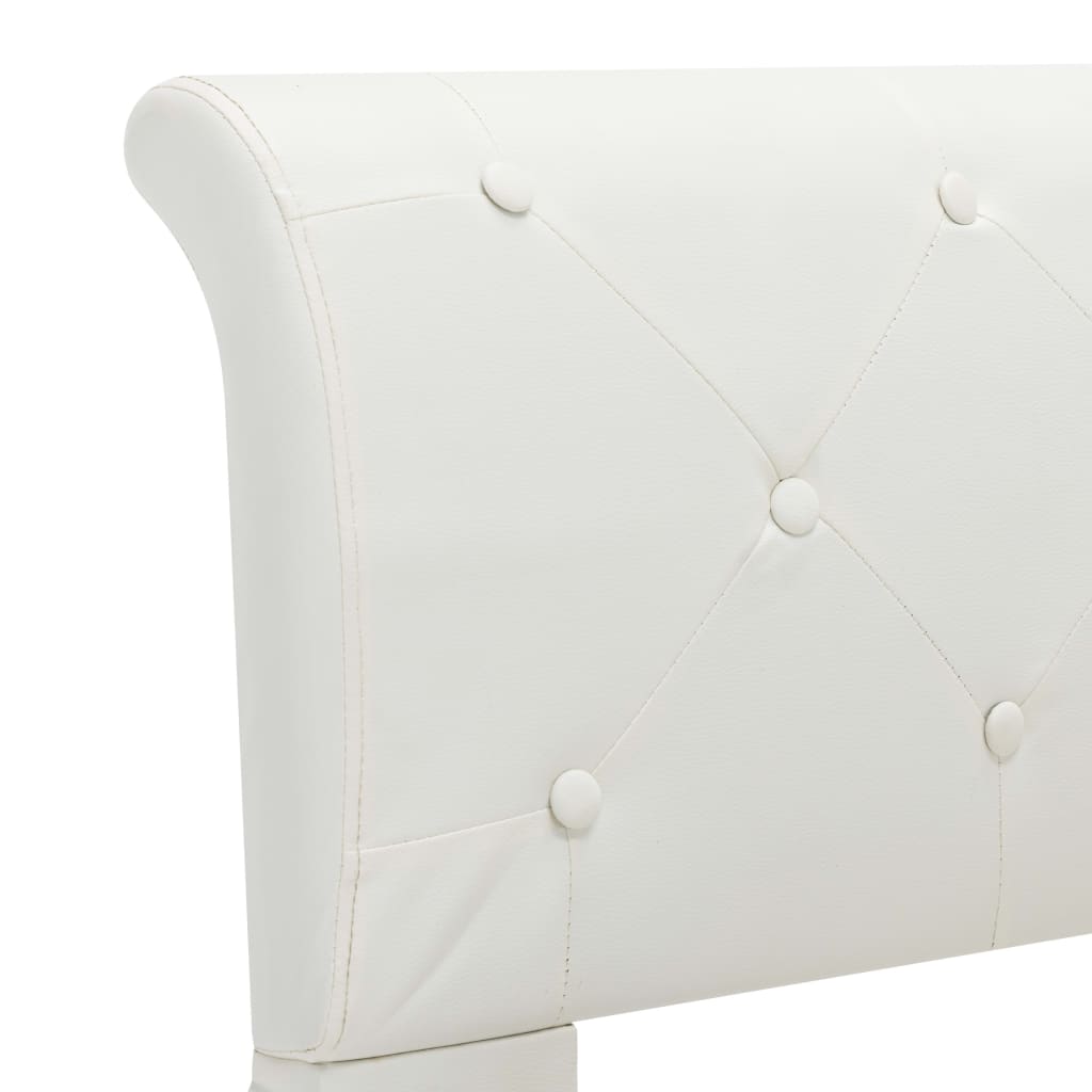 Giroletto Bianco in Similpelle 180x200 cm | homemem39