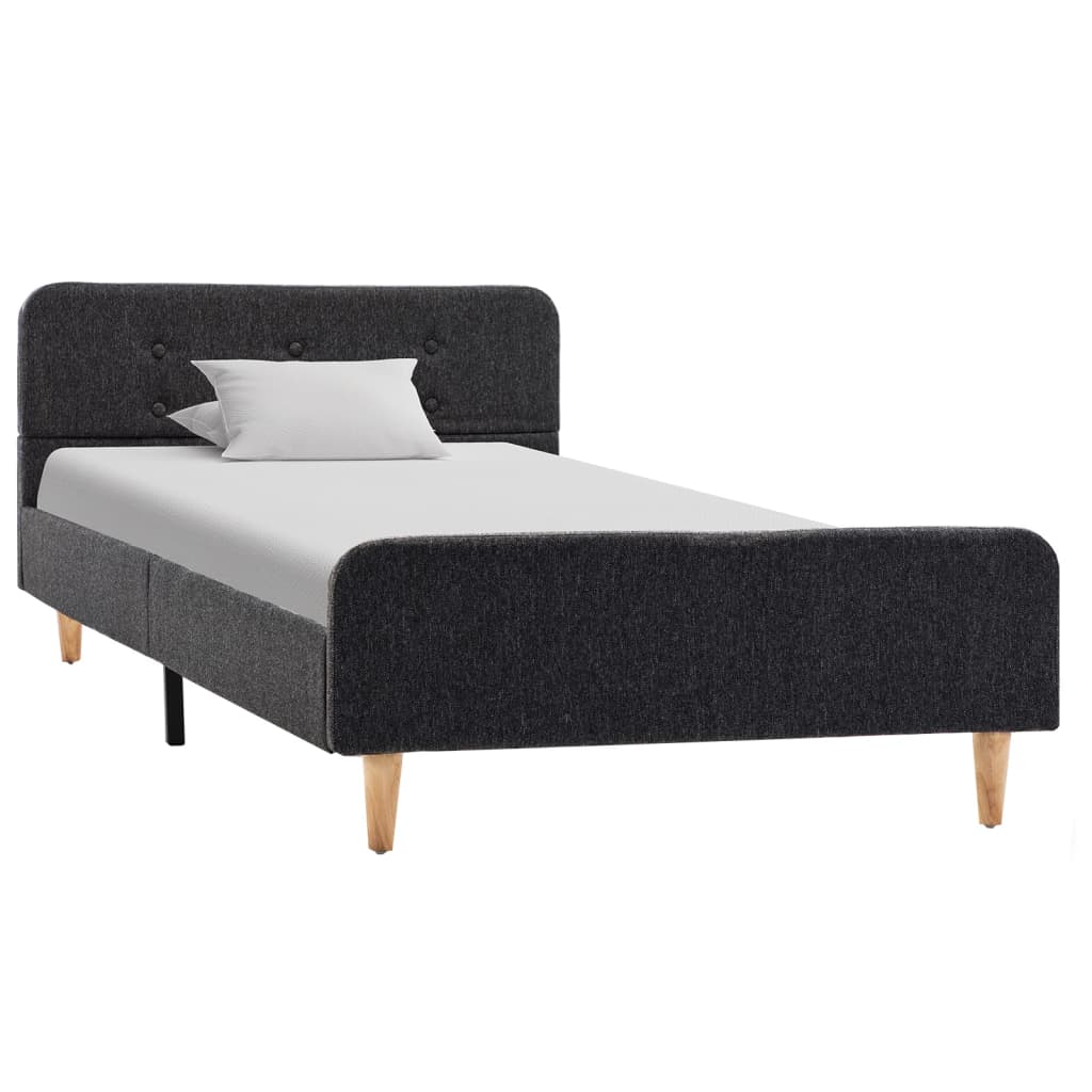 Giroletto Grigio Scuro in Stoffa Ruvida 90x200 cm | homemem39