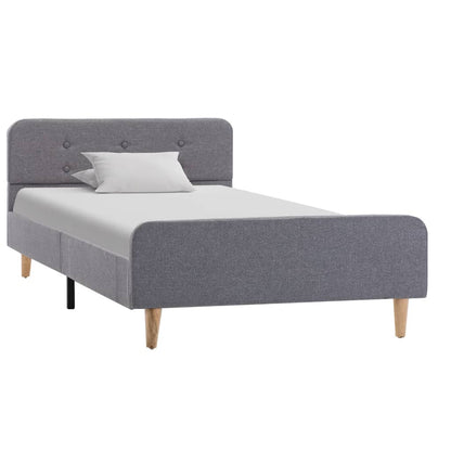 Giroletto Grigio Chiaro in Tessuto 90x200 cm | homemem39